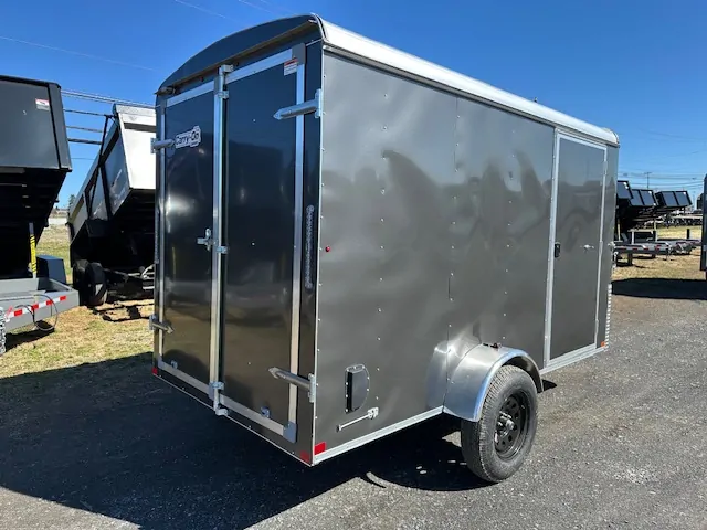 Ding & Dent Carry-On 6 x 12 Enclosed Cargo Trailer – Barn Doors 2 Ding & Dent Carry-On 6 x 12 Enclosed Cargo Trailer – Barn Doors - Image 2