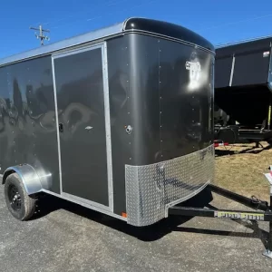 Ding & Dent Carry-On 6 x 12 Enclosed Cargo Trailer – Barn Doors