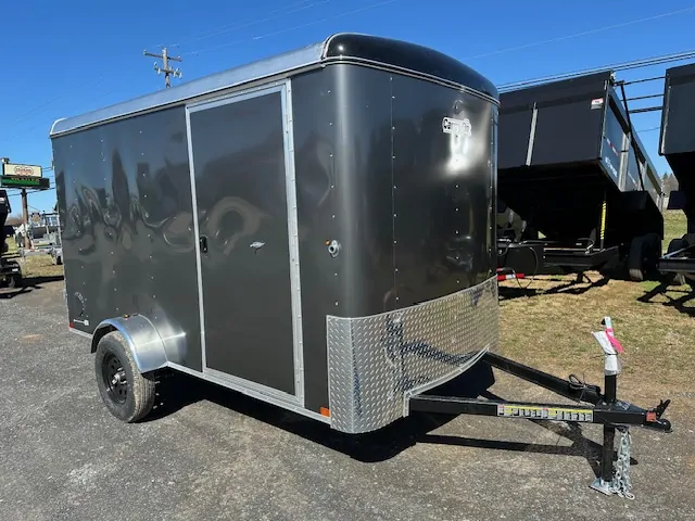 Ding & Dent Carry-On 6 x 12 Enclosed Cargo Trailer – Barn Doors 1 Ding & Dent Carry-On 6 x 12 Enclosed Cargo Trailer – Barn Doors