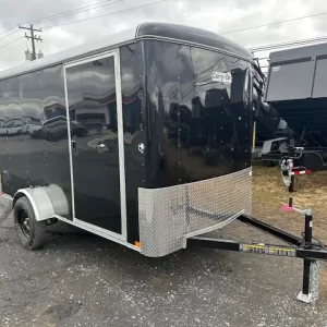Ding & Dent Carry-On 6 x 12 Enclosed Trailer – Ramp Door