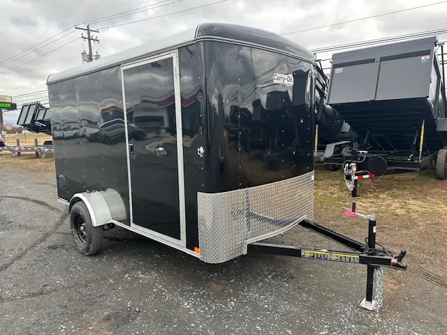 Ding & Dent Carry-On 6 x 12 Enclosed Trailer – Ramp Door 1 Ding & Dent Carry-On 6 x 12 Enclosed Trailer – Ramp Door