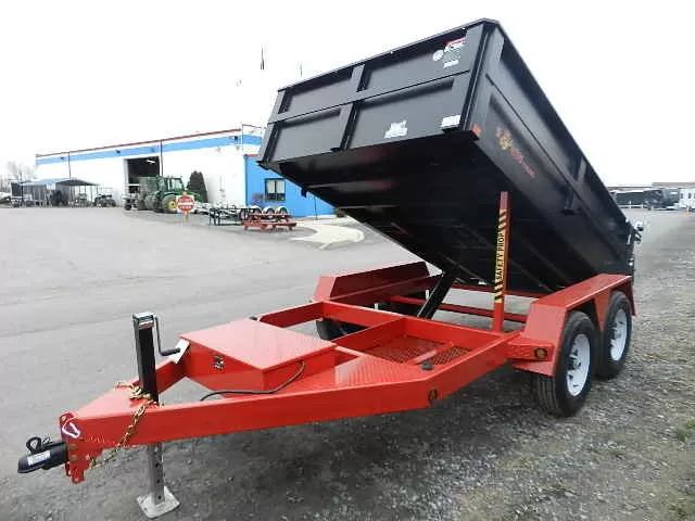 BWise 6 x 10 Low Profile Dump Trailer Combo Gate and Ramps 2 BWise 6 x 10 Low Profile Dump Trailer Combo Gate and Ramps - Image 2