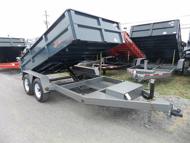 BWise 6 x 12 Low Profile Dump Trailer Combo Gate and Ramps 1 BWise 6 x 12 Low Profile Dump Trailer Combo Gate and Ramps