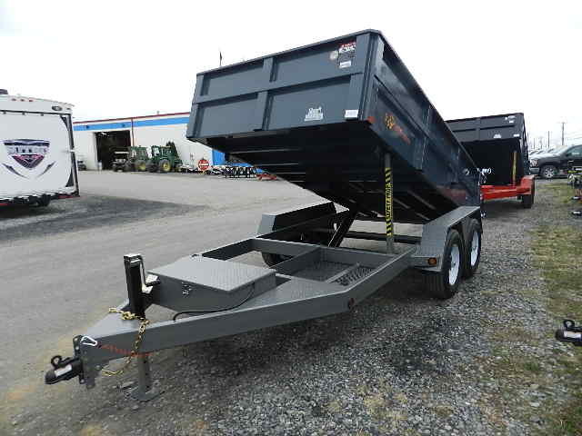 BWise 6 x 12 Low Profile Dump Trailer Combo Gate and Ramps 4 BWise 6 x 12 Low Profile Dump Trailer Combo Gate and Ramps - Image 4