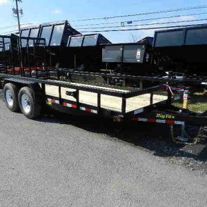 Big Tex 7 x 18 Heavy Duty Landscape Trailer – Split Gate