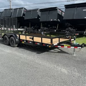 Big Tex 7 x 20 Landscape Utility Trailer – Split Gate