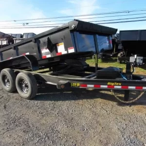 Big Tex 7 x 12 Low Profile Dump Trailer Scissor Lift