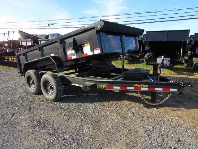 Big Tex 7 x 12 Low Profile Dump Trailer Scissor Lift 1 Big Tex 7 x 12 Low Profile Dump Trailer Scissor Lift