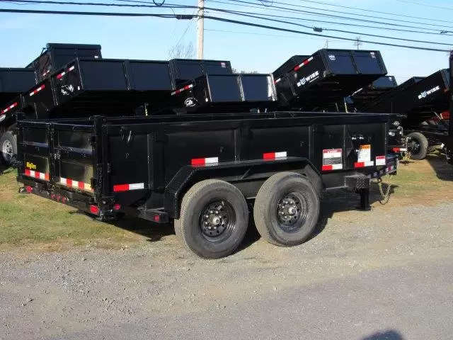 Big Tex 7 x 12 Low Profile Dump Trailer Scissor Lift 3 Big Tex 7 x 12 Low Profile Dump Trailer Scissor Lift - Image 3
