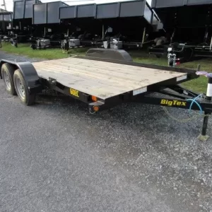 Big Tex 7 x 14 Economy Tandem Axle Car Hauler – Slide Out Ramps