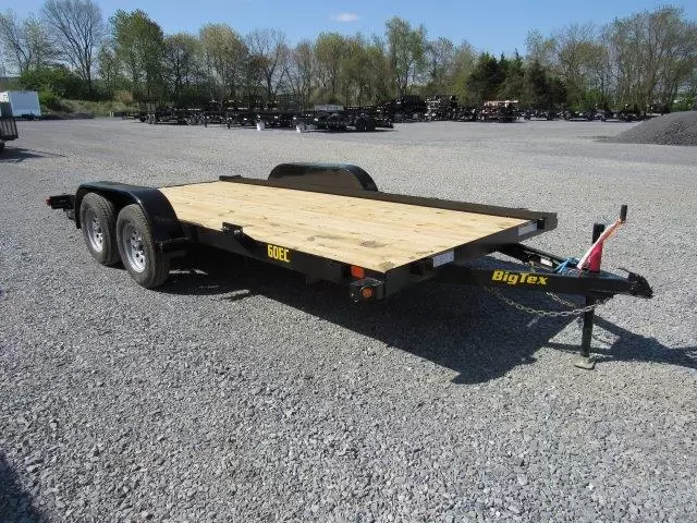 Big Tex 7 x 16 Economy Tandem Axle Car Hauler – Slide Out Ramps 1 Big Tex 7 x 16 Economy Tandem Axle Car Hauler – Slide Out Ramps