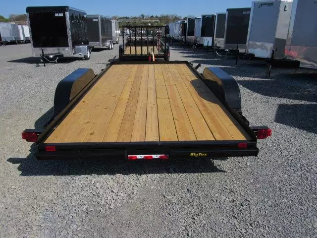 Big Tex 7 x 16 Economy Tandem Axle Car Hauler – Slide Out Ramps 6 Big Tex 7 x 16 Economy Tandem Axle Car Hauler – Slide Out Ramps - Image 6