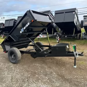 BWise 5 x 8 Dump Trailer 5K Spreader Gate