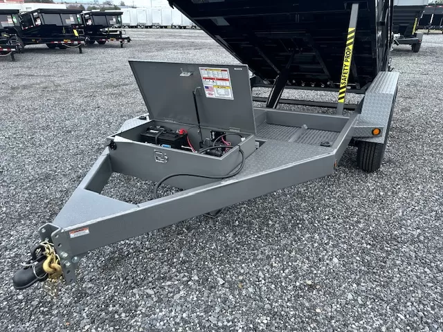 BWise 6 x 10 Low Profile Dump Trailer Hydraulic Jack 5 BWise 6 x 10 Low Profile Dump Trailer Hydraulic Jack - Image 5