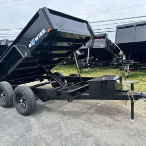 BWise 6 x 10 Low Profile Dump Trailer 6K Axles