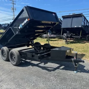 BWise 6 x 10 Dump Trailer 7K Spreader Gate
