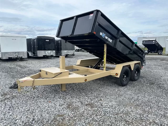 BWise 6 x 12 Low Profile Dump Trailer Hydraulic Jack 2 BWise 6 x 12 Low Profile Dump Trailer Hydraulic Jack - Image 2