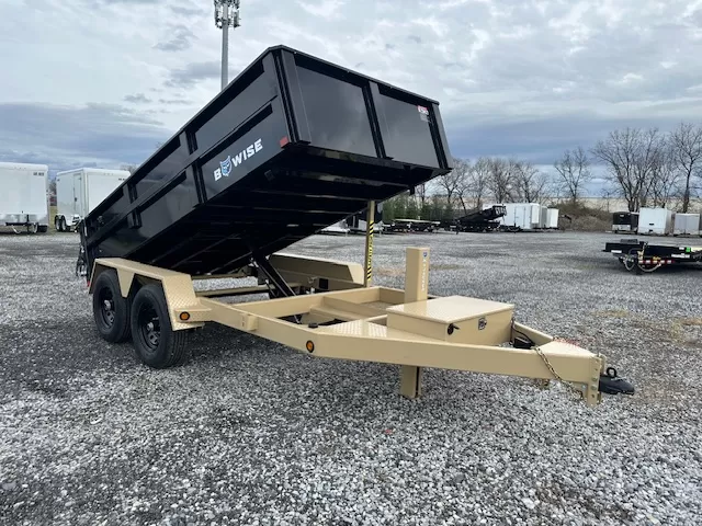 BWise 6 x 12 Low Profile Dump Trailer Hydraulic Jack 1 BWise 6 x 12 Low Profile Dump Trailer Hydraulic Jack
