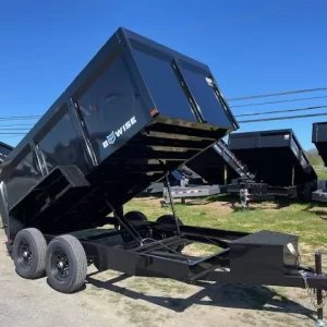 BWise 6 x 12 High Side Dump Trailer Slide Out Ramps