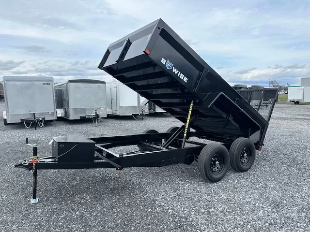 BWise 6 x 12 Dump Trailer Landscape Ramp 2 BWise 6 x 12 Dump Trailer Landscape Ramp - Image 2