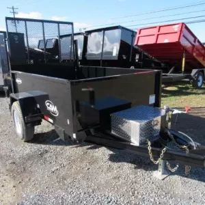 CAM Superline 5 x 8 Dump Trailer Landscape Gate