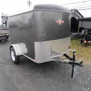 Carry On 5 x 8 Enclosed Cargo Trailer – Rear Ramp Door
