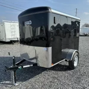 Carry On 5 x 8 Enclosed Cargo Trailer – Ramp Door & Side Door