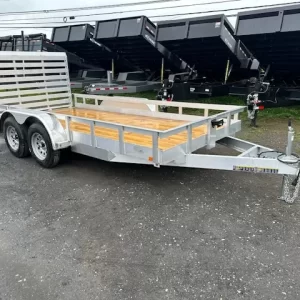 Carry-On 6 x 14 Aluminum Landscape Utility Trailer – Rear Gate