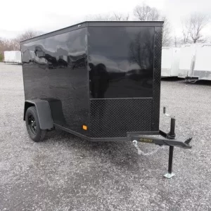 Covered Wagon 5 x 8 Enclosed Cargo Trailer – Single Rear Door