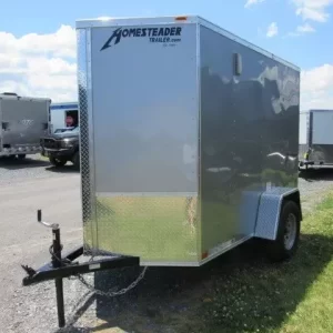 Homesteader 5 x 8 Enclosed V Nose Cargo Trailer All Pro