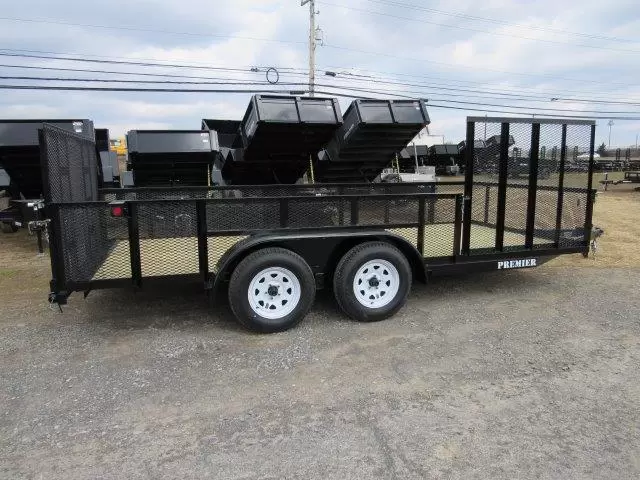 Premier 7 x 16 Landscape Utility Trailer – Mesh Sides & ATV Ramp 5 Premier 7 x 16 Landscape Utility Trailer – Mesh Sides & ATV Ramp - Image 5