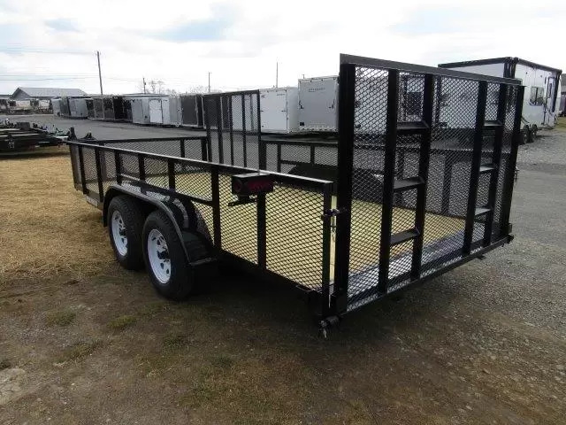 Premier 7 x 16 Landscape Utility Trailer – Mesh Sides & ATV Ramp 7 Premier 7 x 16 Landscape Utility Trailer – Mesh Sides & ATV Ramp - Image 7