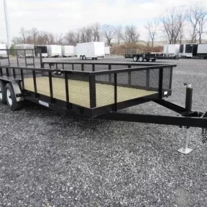 Premier 7 x 20 Landscape Utility Trailer – HD Ramp Gate