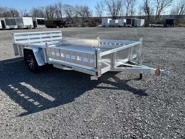 Sport Haven 7×12 Aluminum Utility Trailer – ATV Ramps 1 Sport Haven 7×12 Aluminum Utility Trailer – ATV Ramps
