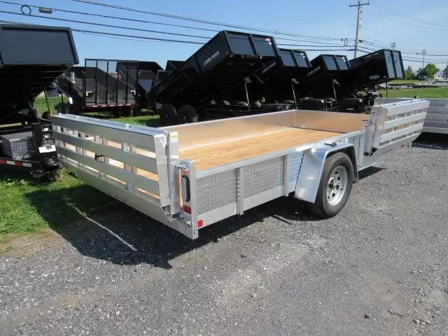 Sport Haven 7×14 Aluminum Utility Trailer – ATP Sides & ATV Gate 4 Sport Haven 7×14 Aluminum Utility Trailer – ATP Sides & ATV Gate - Image 4