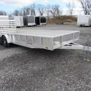 Sport Haven 7×20 Aluminum Landscape Trailer – Heavy Duty Ramp