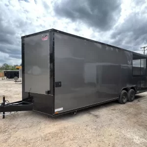 Tatinium Screened in Porch Trailer 8.5x24TA