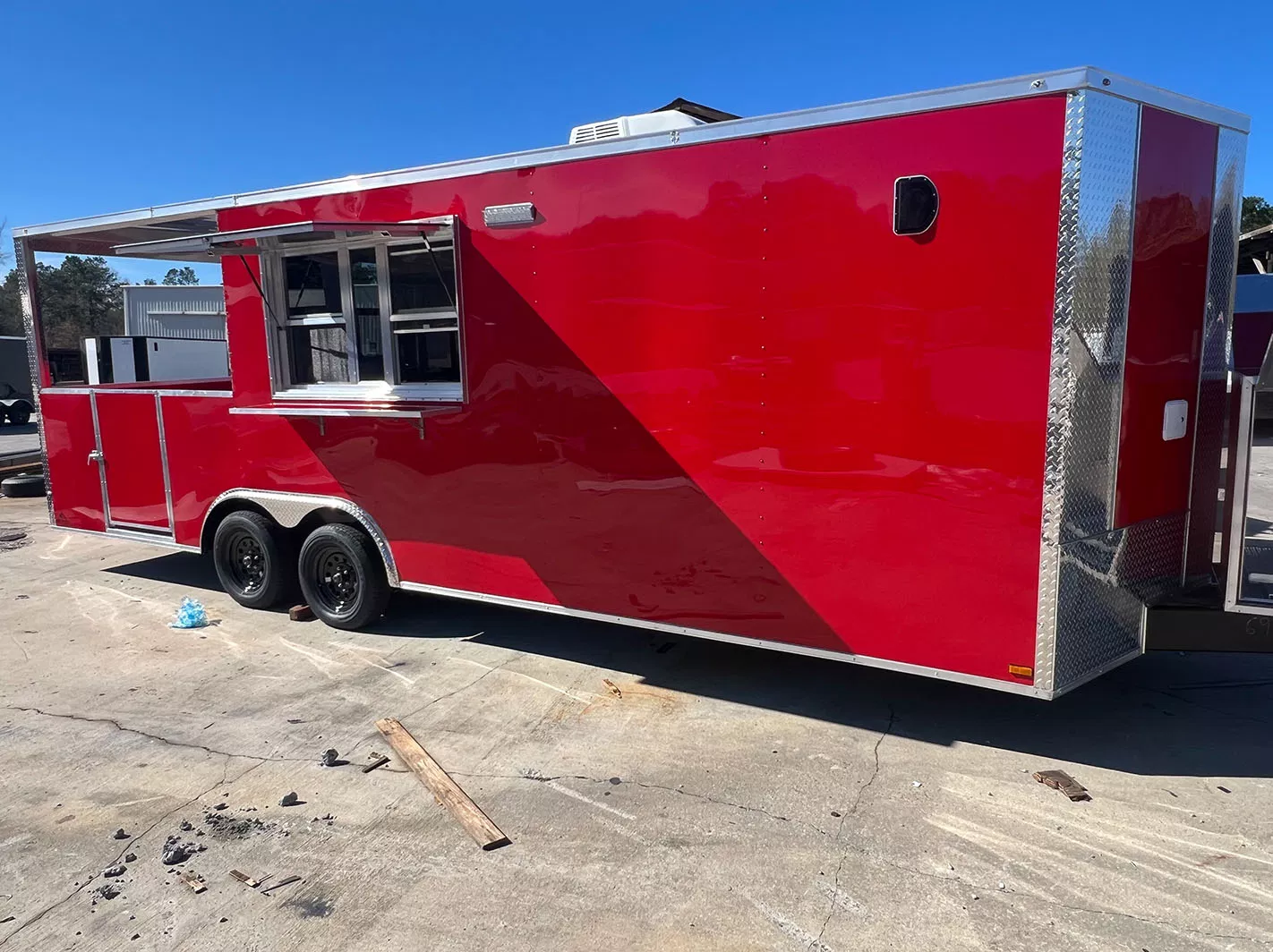 Tatinium Concession Cargo Trailer 8.5x24 1 Tatinium Concession Cargo Trailer 8.5x24