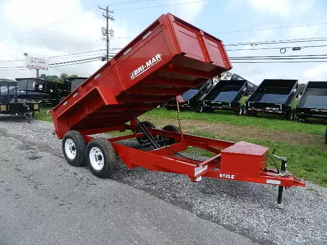 BWise 6 x 12 Dump Trailer 10K Spreader Gate 1 BWise 6 x 12 Dump Trailer 10K Spreader Gate