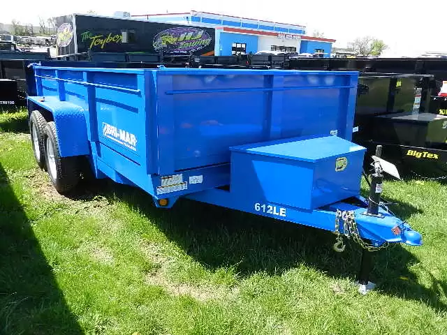 BWise 6 x 12 Dump Trailer 10K Spreader Gate 2 BWise 6 x 12 Dump Trailer 10K Spreader Gate - Image 2