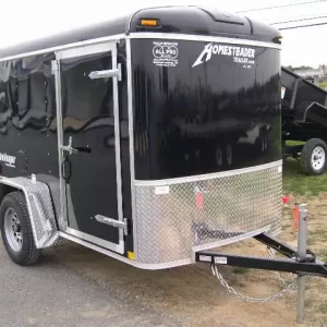 Homesteader 5 x 8 Enclosed Cargo Trailer Ramp Door