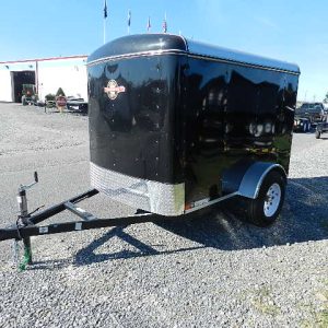 Carry On 5 x 8 Enclosed Cargo Trailer Ramp Door
