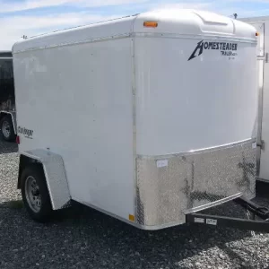 Homesteader 5 x 8 Enclosed Cargo Trailer – Single Rear Door